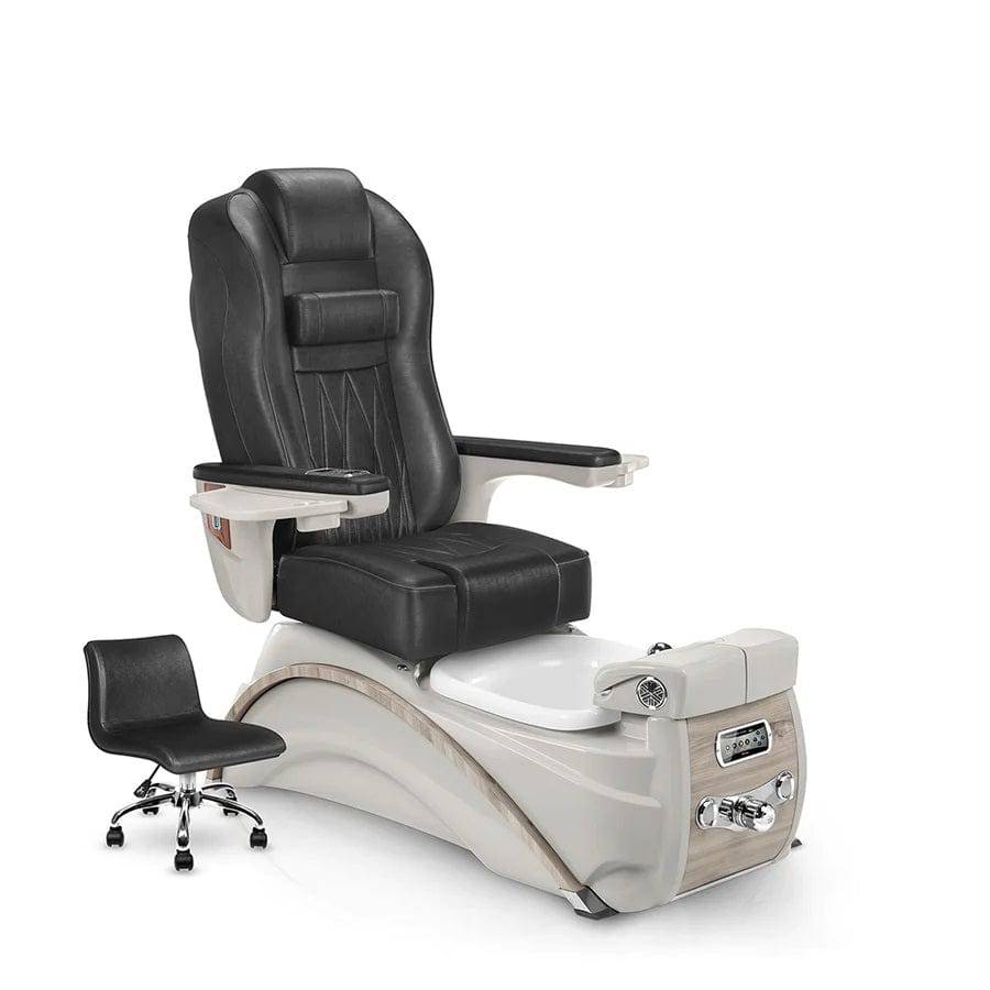 ELITE® Professional Pedicure Spa Chair for Salons & Spas - Comfortable Massage Footrest, Adjustable Height - Perfect for Nail Salons, Pedicure Services & Home Spa Relaxation