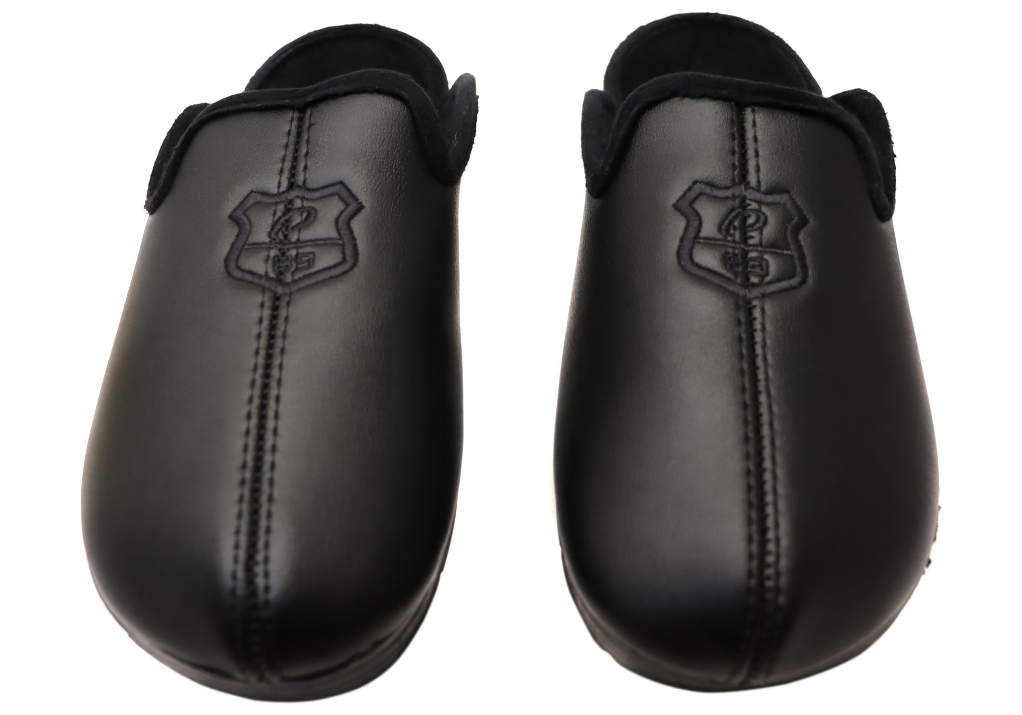 Marty Men's Brazilian Closed Toe Open Back Comfort Slippers - Soft House Shoes for Indoor/Outdoor Wear - Perfect for Lounging, Relaxing at Home or Quick Outdoor Errands