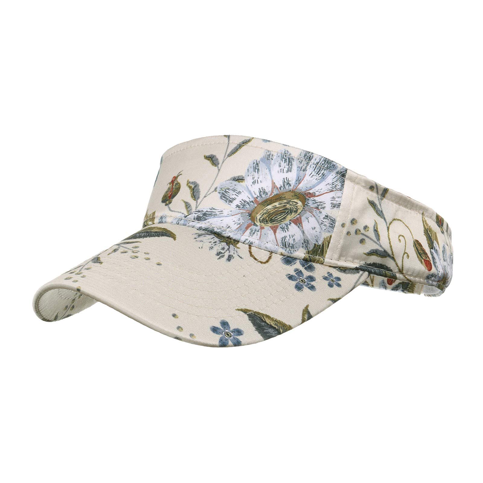 Women's & Men's Adjustable Sun Hat - Fashionable Beach Baseball Cap with Floral Design for UV Protection & Outdoor Activities | Perfect for Beach, Travel, and Summer Fashion