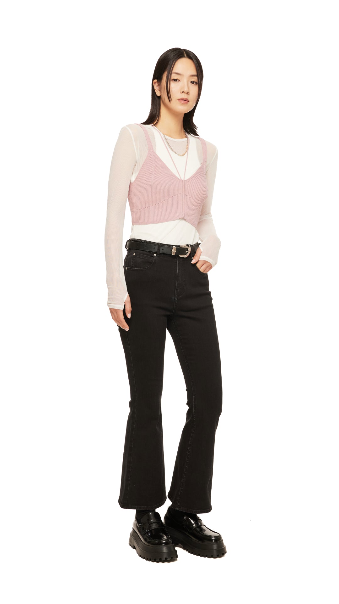 Women's Stylish Lace-Up Knit Vest - Lightweight Cardigan Sweater for Layering Outfits | Perfect for Fall Fashion, Office Wear & Casual Dates