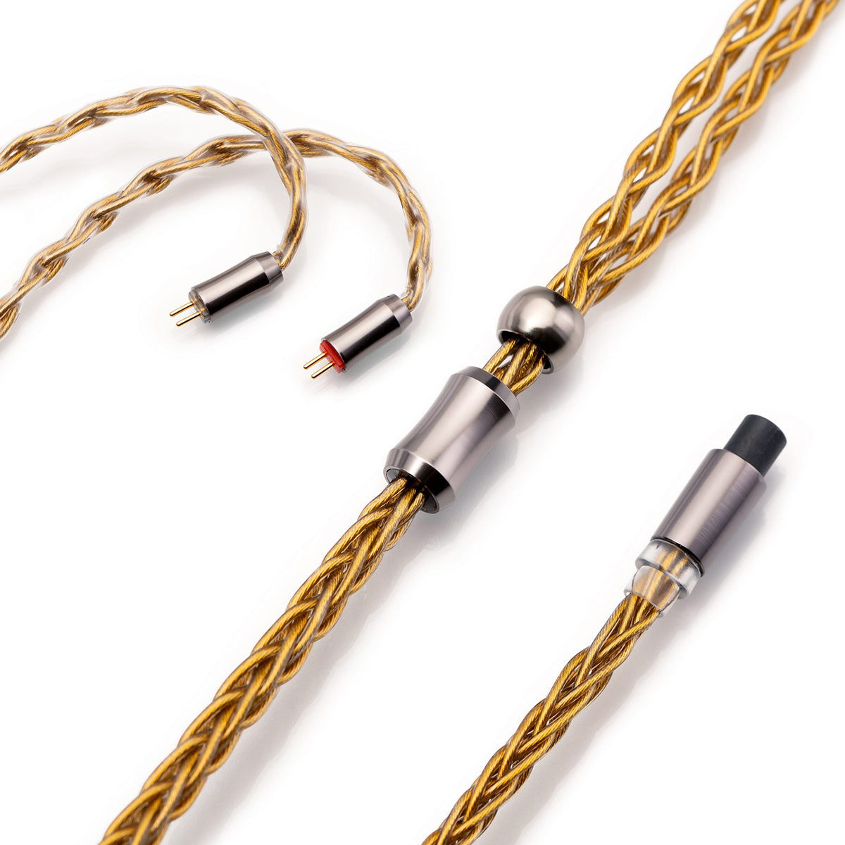 Kinera Imperial Gleipnir 6N OCC Gold-Plated Audiophile Cable - Premium Sound Upgrade for Headphones & IEMs - Perfect for Studio, Gaming, and Hi-Fi Listening