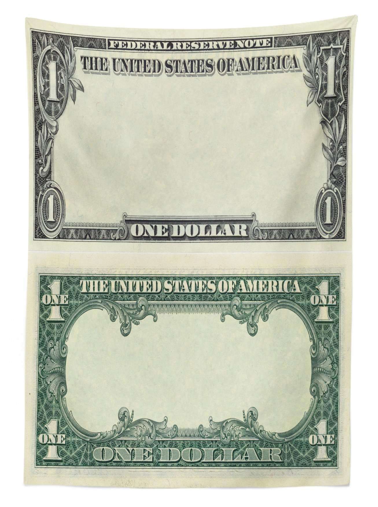 Ambesonne Dollar Bill Tablecloth - Washable Outdoor Picnic Table Cover with American Federal Reserve Note Design, 58