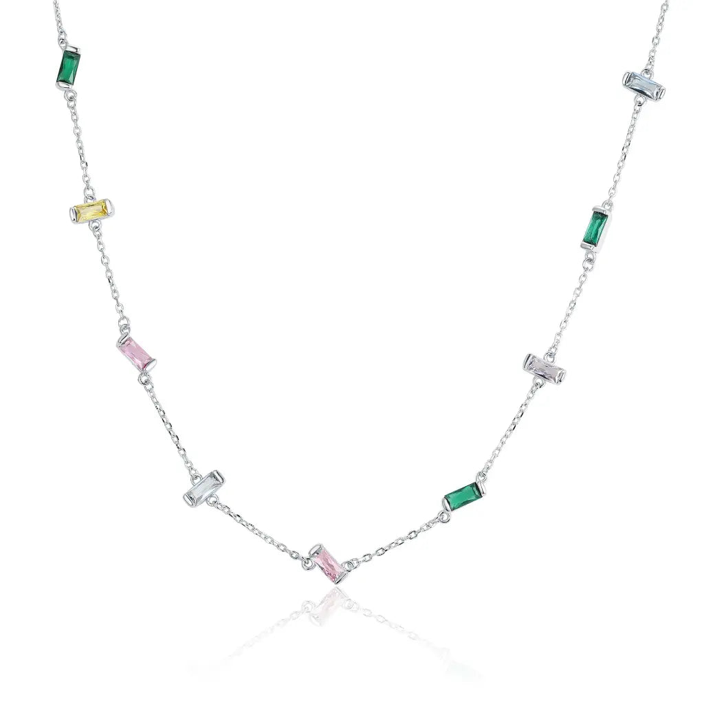 Vibrant Rainbow Sprinkles Choker Necklace | Colorful Beaded Party Jewelry for Women & Teens | Perfect for Festivals, Raves & Costume Accessories