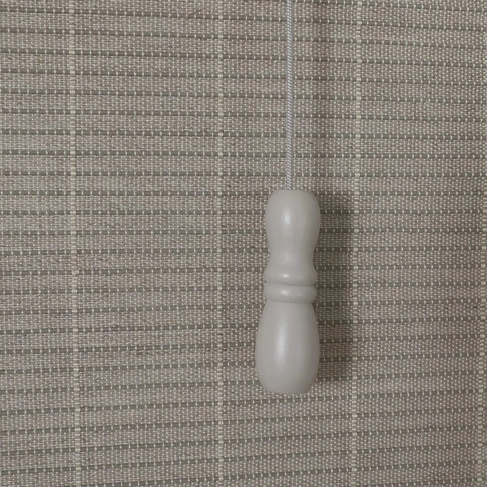 Natural Flax Bamboo Woven Window Shade - Eco-Friendly Stone Color for Living Room & Bedroom Blackout Privacy