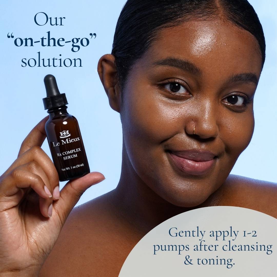 Rx Complex Serum - Anti-Aging Facial Treatment with Hyaluronic Acid & Vitamin C for Glowing Skin | Perfect for Night Routine & Daily Skincare Regimen