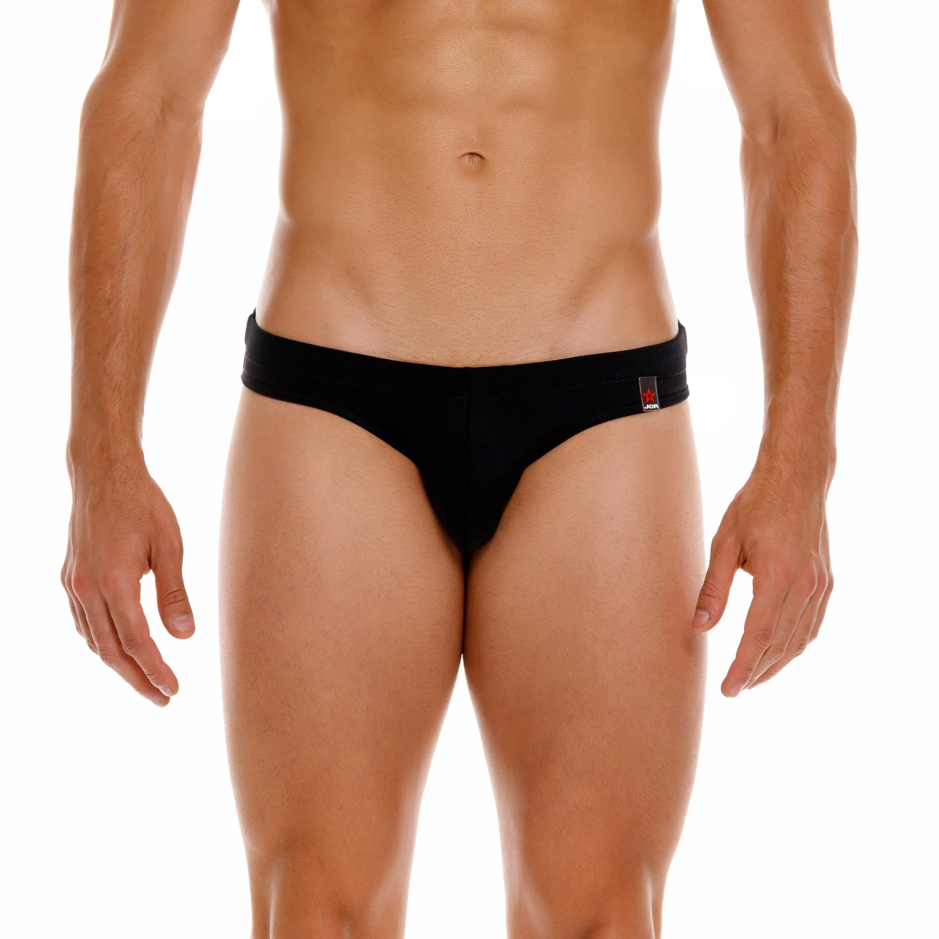 JOR Capri Swim Bikini Brief - Black Women's High Waisted Swimwear for Beach, Pool & Vacation | Comfortable & Stylish Swim Bottom