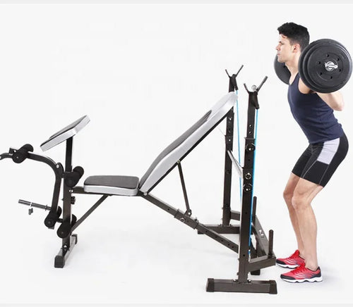 Multi-Function Bench Press Weight Lifting Bed for Home Gym - Adjustable Strength Training Equipment for Full Body Workout | Perfect for Home Fitness, Weight Loss & Muscle Building