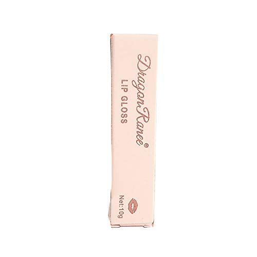 BCDshop Cute Red Lip Gloss - Natural Moisturizing Lipstick with Sweet Brick Red Shade, Long-Lasting & Non-Sticky Formula | Perfect for Daily Wear, Date Night & Makeup Looks
