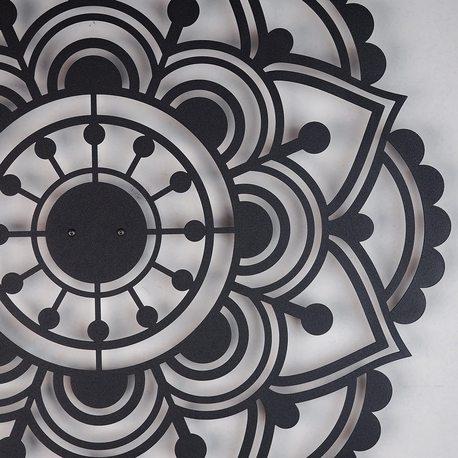 Mandala Metal Wall Art - Handmade Decor for Living Room & Bedroom