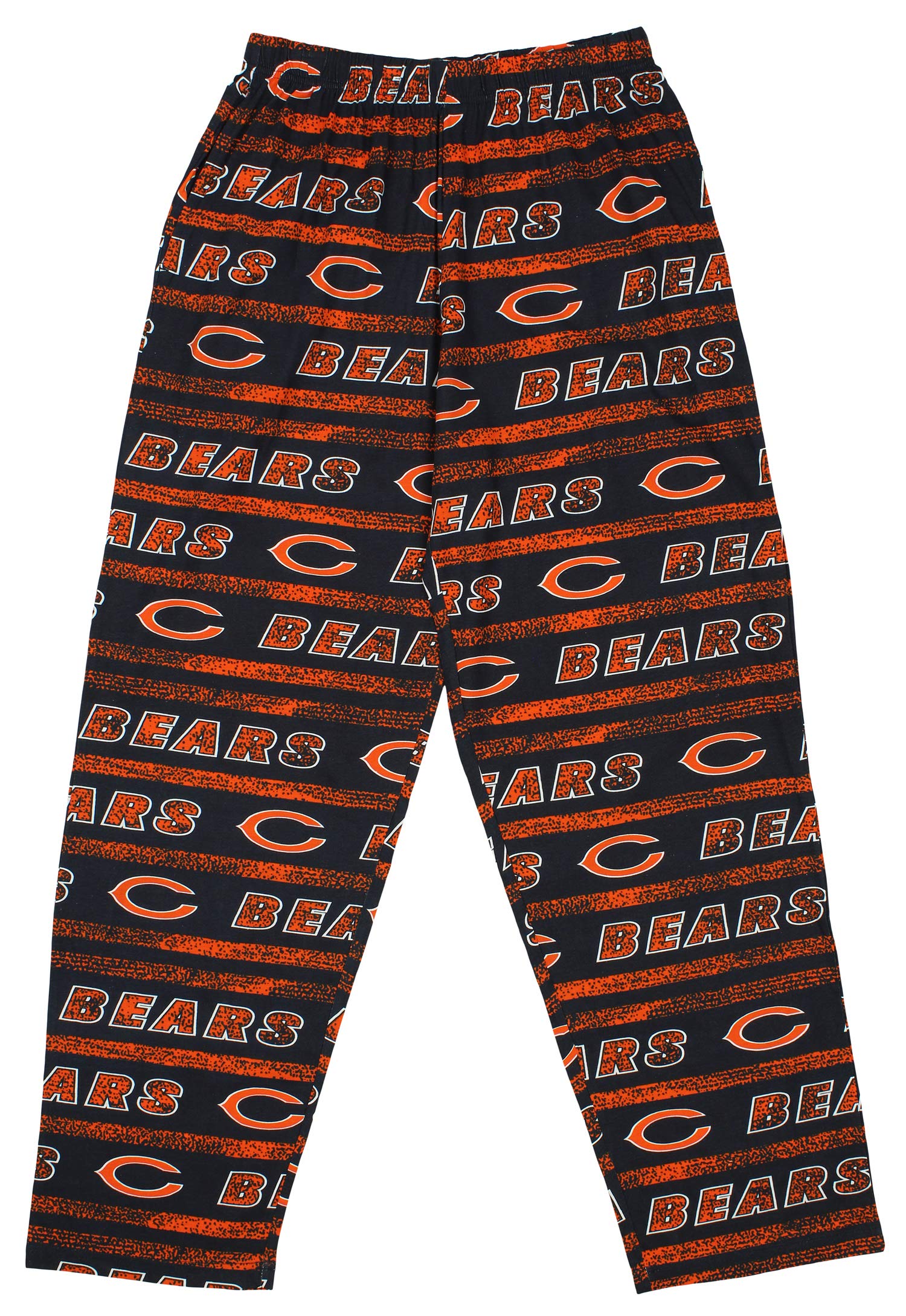 Zubaz NFL Men's Static Lines Comfortable Pants - Officially Licensed Football Lounge Pants for Casual Wear & Game Day Outfits