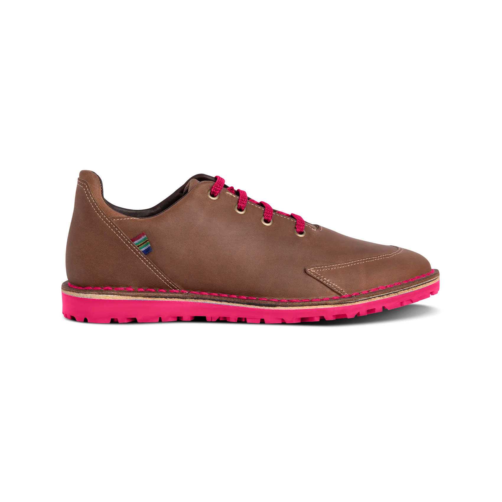 Veldskoen Hadeda Loft Golf Shoes with Hot Pink Sole - Comfortable & Stylish Golf Footwear for Men & Women - Perfect for Golf Courses, Casual Wear & Outdoor Activities