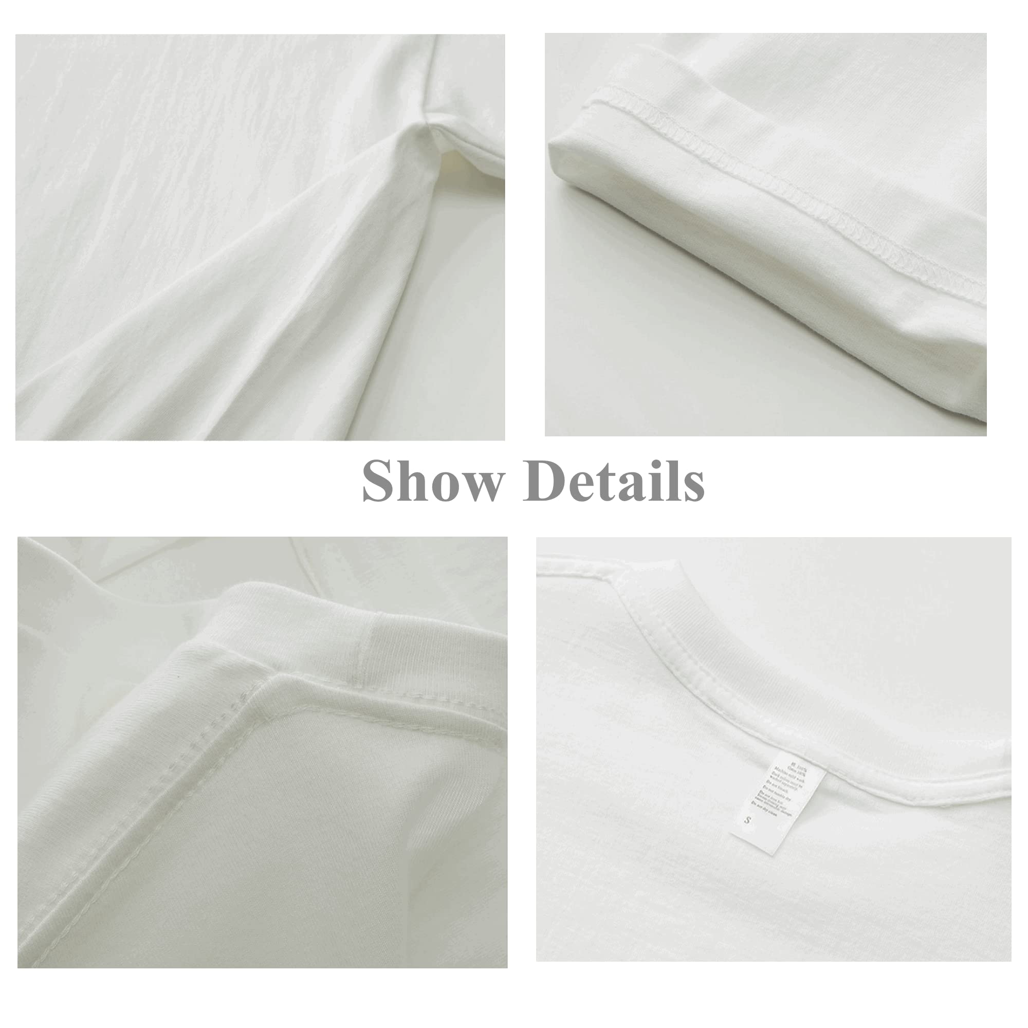 Premium Heavyweight Cotton T-Shirts for Women & Men - Thick Crewneck Casual Tee - Perfect for Everyday Wear, Gym, and Outdoor Activities