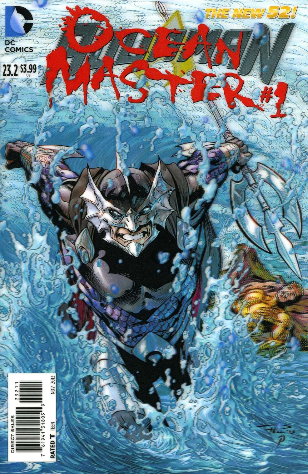 Aquaman (7th Series) #23.2 VF/NM DC Comics - Lenticular Cover Ocean Master Edition | Collectible Comic Book for Fans & Investors | Perfect for Display, Gifts, and Comic Collections