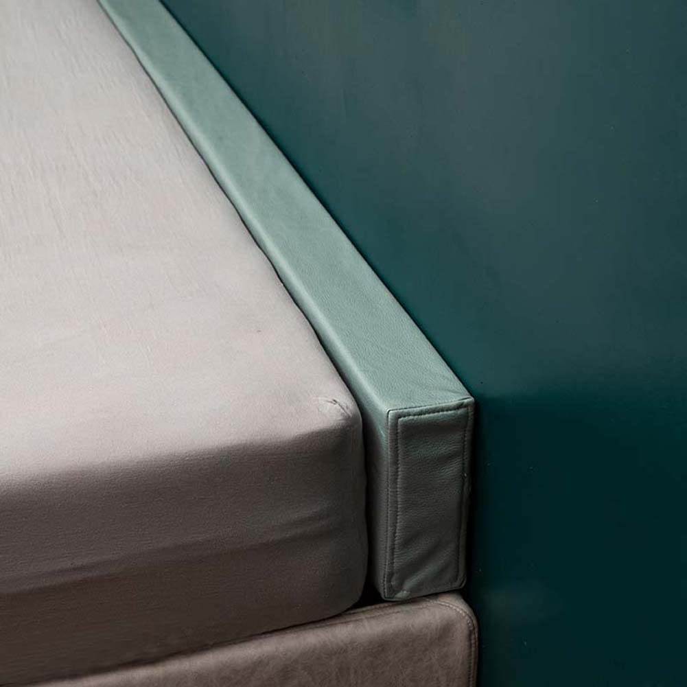 YURRO PU Leather Bed Headboard Gap Filler Pad - Soft Mattress Extender & Bedside Protection Pillow for Twin to King Size Beds | Perfect for Preventing Lost Items, Enhancing Comfort & Converting Mattress Sizes