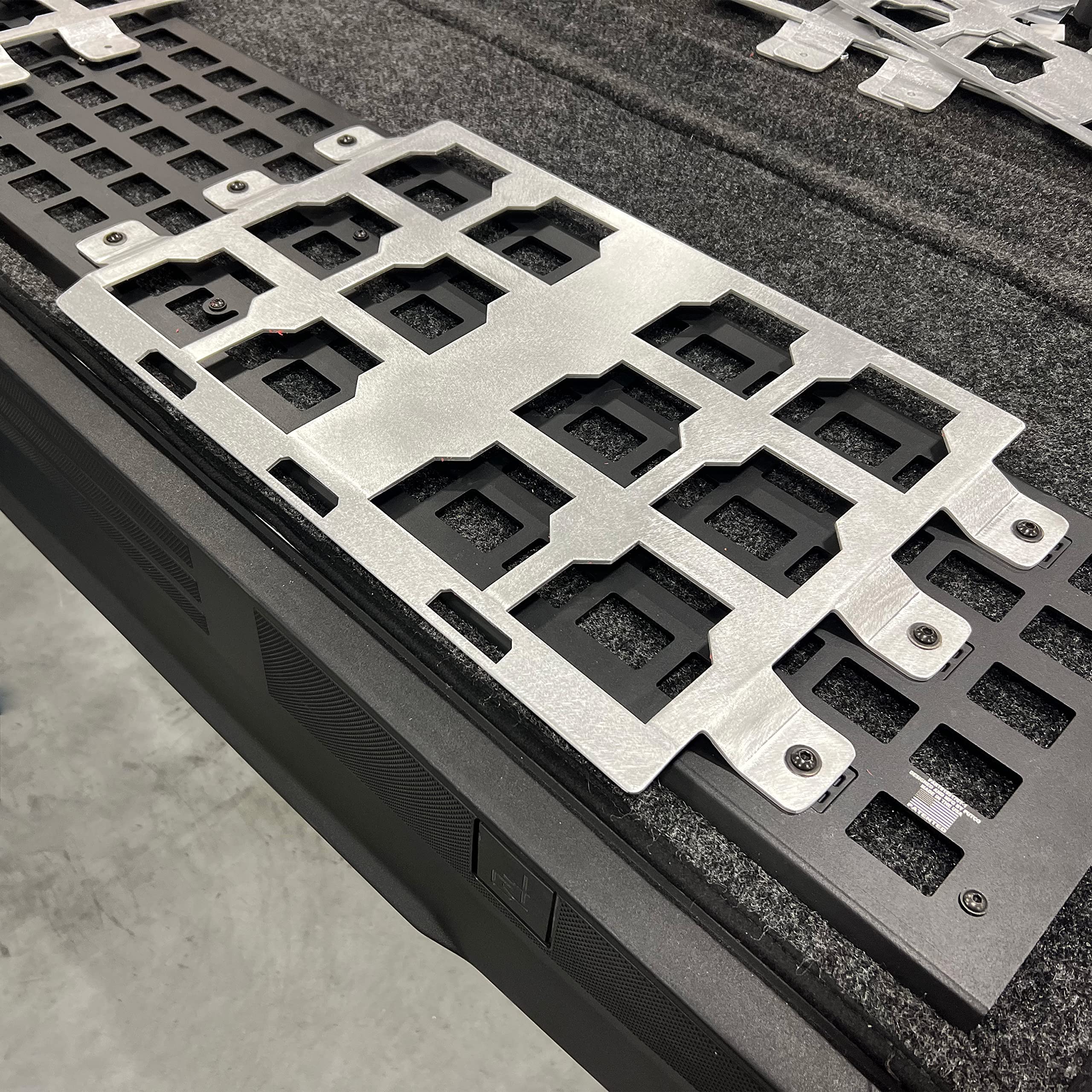 Putco MOLLE PACKOUT Bracket for Milwaukee Storage Systems - Heavy Duty Tool Organizer for Milwaukee Packout (Model 195985) | Perfect for Workshop, Garage & Job Site Organization