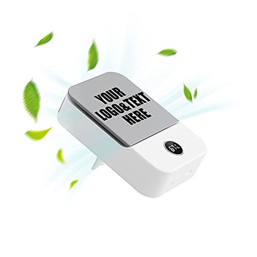 100 Pack Custom Portable USB Rechargeable Mini Pocket Fan - Personalized Promotional Electronics for Office, Travel, and Outdoor Use