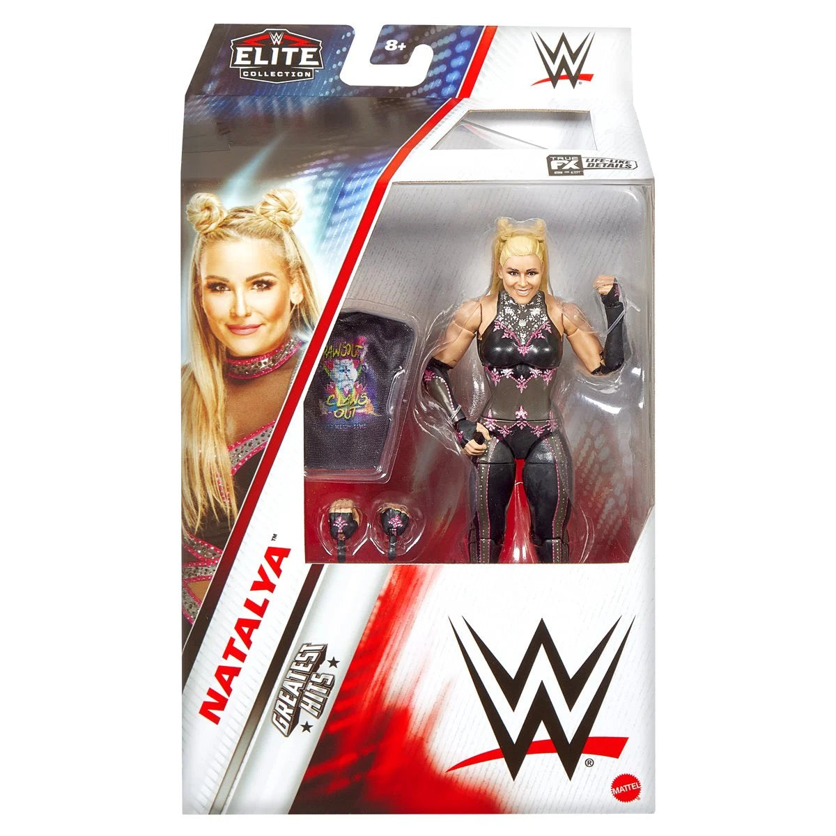 Natalya WWE Elite Collection Greatest Hits Series 2025 Action Figure - Official Wrestling Collectible for Fans & Display