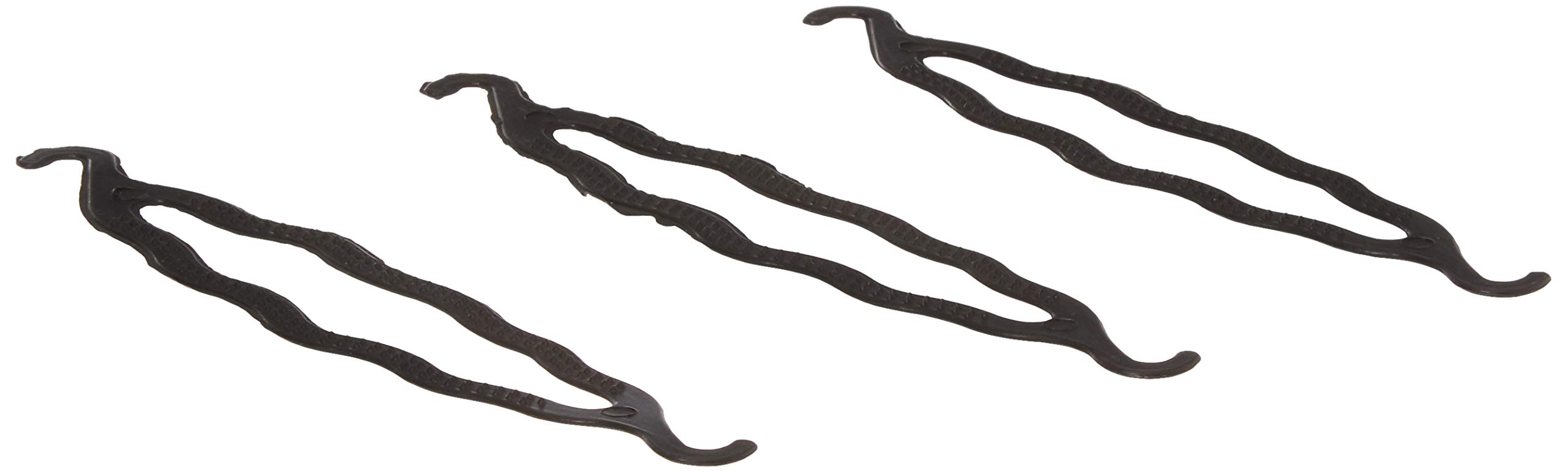 CHANDERKASH Magic Hair Braiders Donut Maker Twist Clip - 3 Pack Black Plastic Bun Stick Hair Accessories Set for Women & Girls | Perfect for Updos, Ponytails & Special Occasions