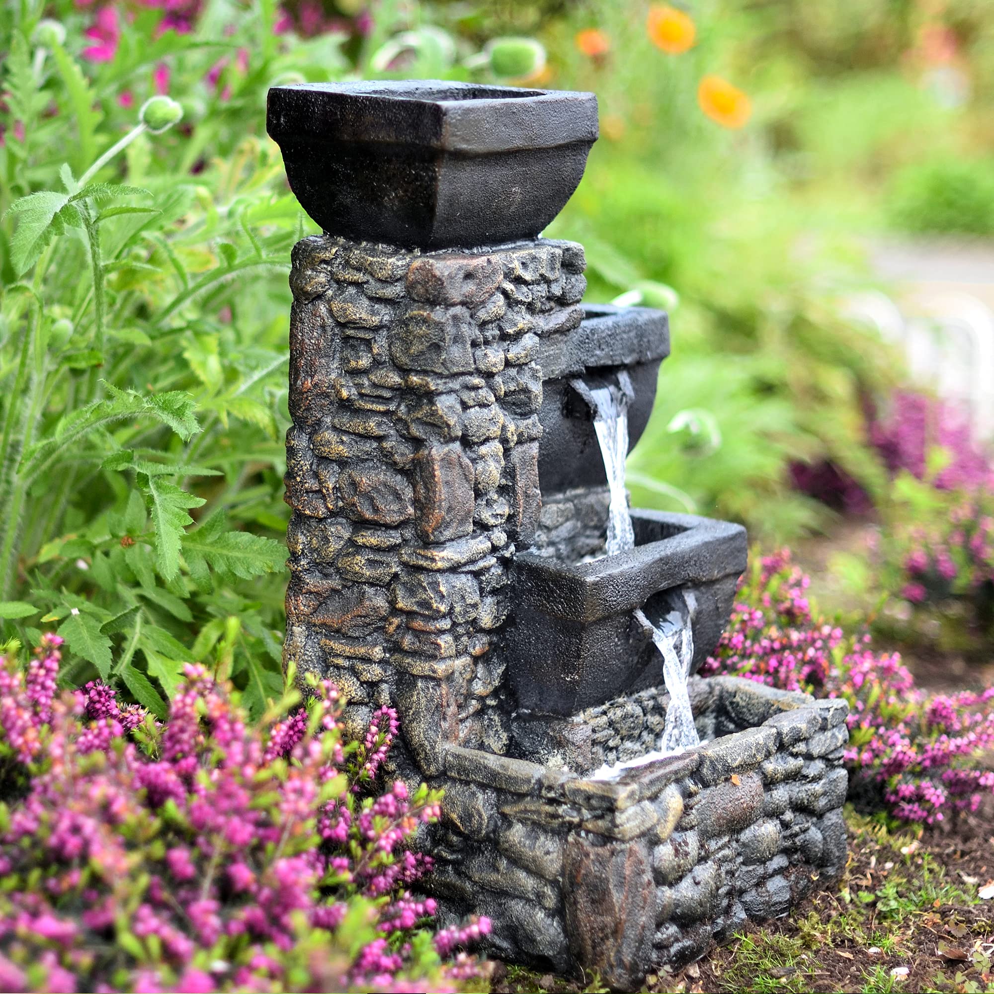 Litedeer Labyrint Indoor Water Fountain with Automatic Pump - 20