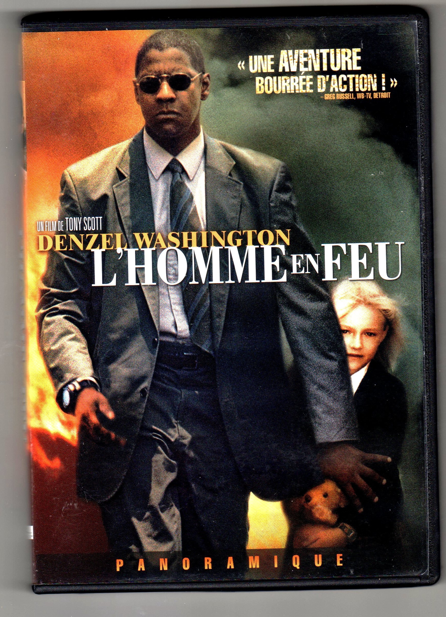Man on Fire DVD (WS) (French Edition) - Action Thriller Movie for Home Entertainment & Movie Nights