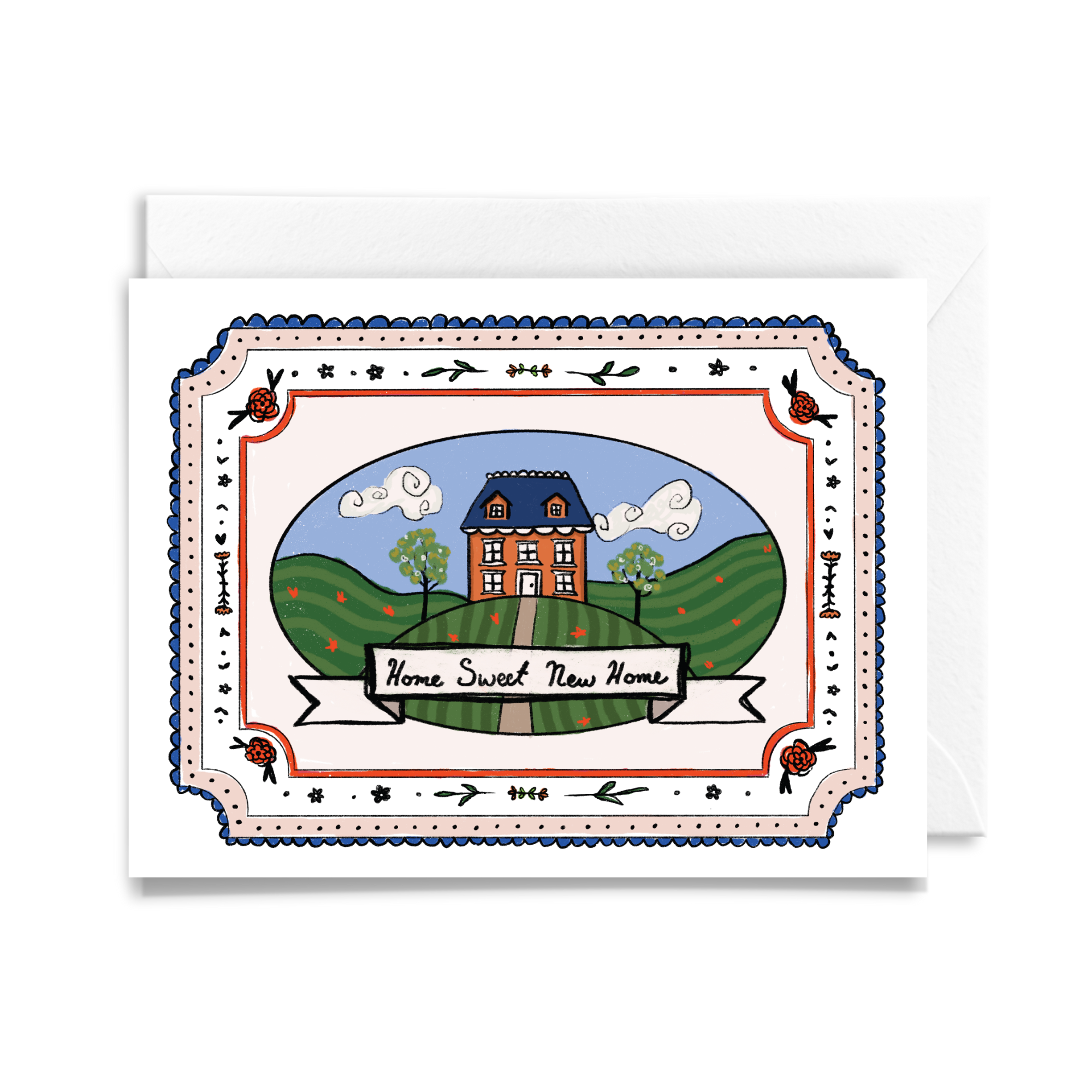 Home Sweet New Home Card - Heartwarming Housewarming Greeting Card for New Homeowners - Perfect for Housewarming Parties & Gifts