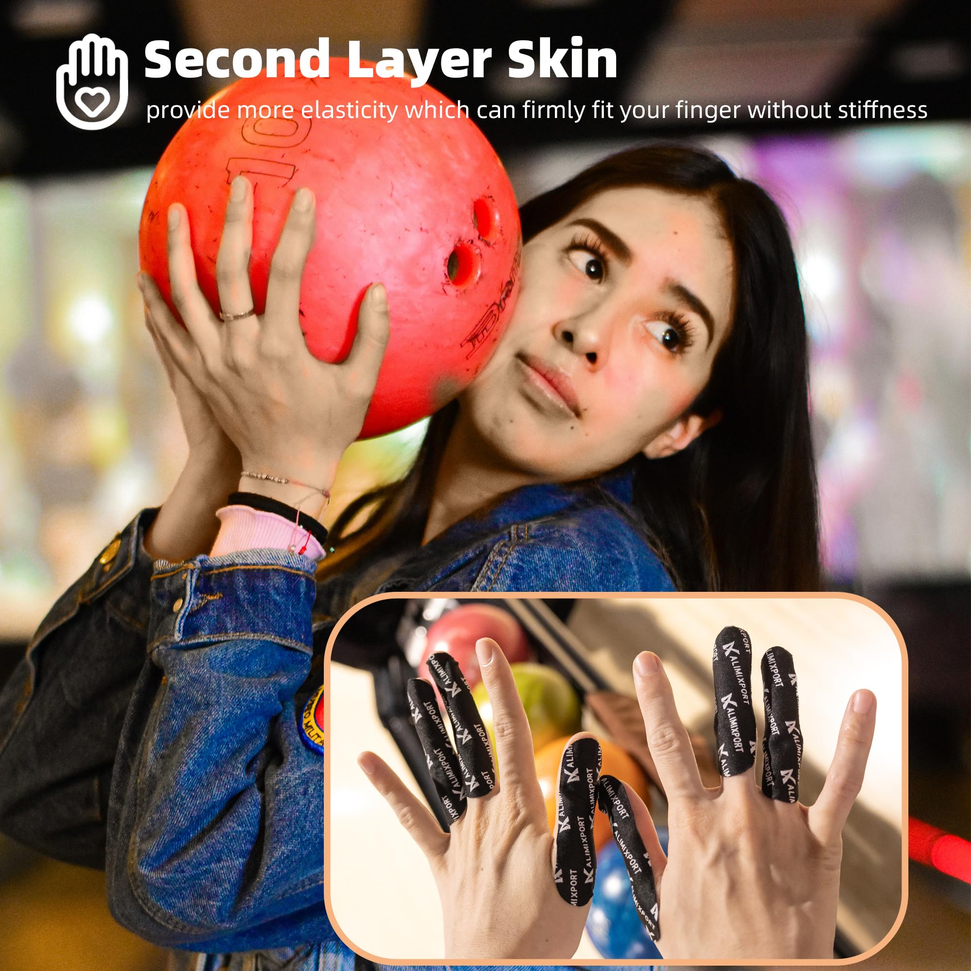 Premium Bowling Thumb Tape & Finger Protection - Non-Slip Grip Tape for Bowlers | Comfortable & Durable Bowling Accessories for Men & Women | Perfect for League Play, Practice & Tournament Use