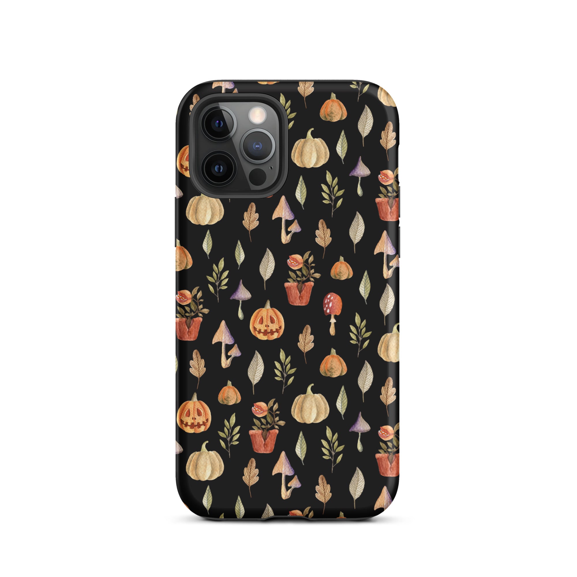 Spooky Halloween Premium iPhone Case - Durable Protective Cover for iPhone 13/14/15 Pro Max - Perfect for Fall Festivals, Trick or Treating & Seasonal Celebrations