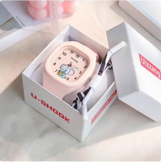 Stylish Elephant Design Wristwatch for Men & Women - Waterproof & Durable - Perfect for Casual, Office & Outdoor Activities