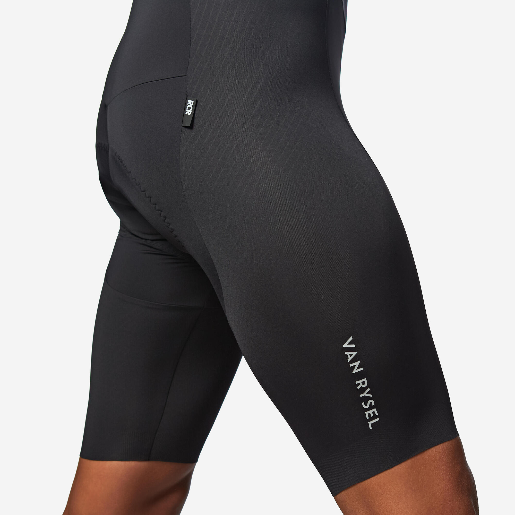 Van Rysel Men's RCR 4 Cycling Bib Shorts - Breathable Padded Bike Shorts for Road Cycling & Training - Perfect for Long Distance Rides & Professional Cyclists