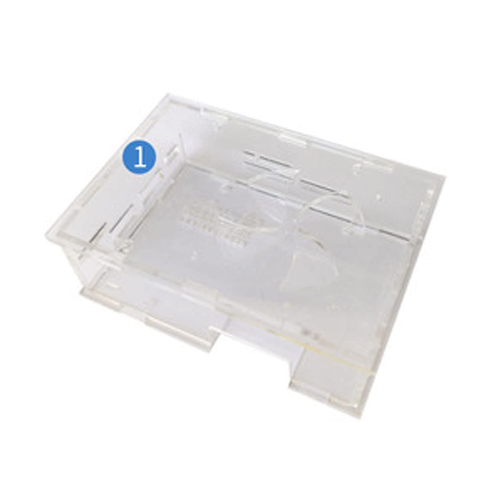 ROC-RK3588S-PC 8K AI Single Board Computer Acrylic Protective Case - Durable Cover for SBC Development Board | Perfect for DIY Projects, Robotics & IoT Prototyping