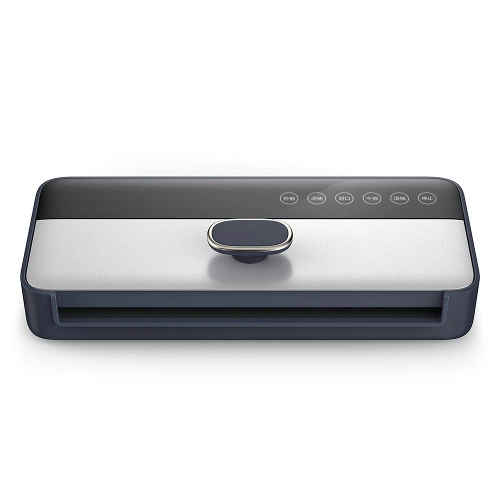 Automatic Household Vacuum Sealer Machine for Dry and Wet Food - Multifunctional Plastic Bag Sealer with Intelligent Automation - Perfect for Kitchen Storage, Meal Prep, and Travel Food Preservation