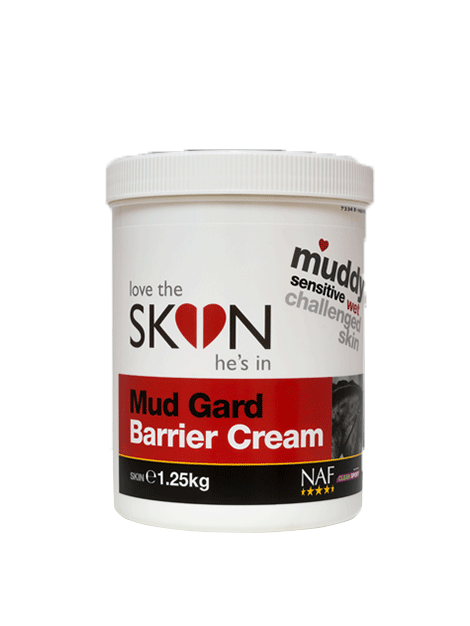NAF Mud Guard Barrier Cream for Horses - Waterproof Hoof Protection | Prevents Mud Fever & Cracks | Ideal for Wet & Muddy Conditions