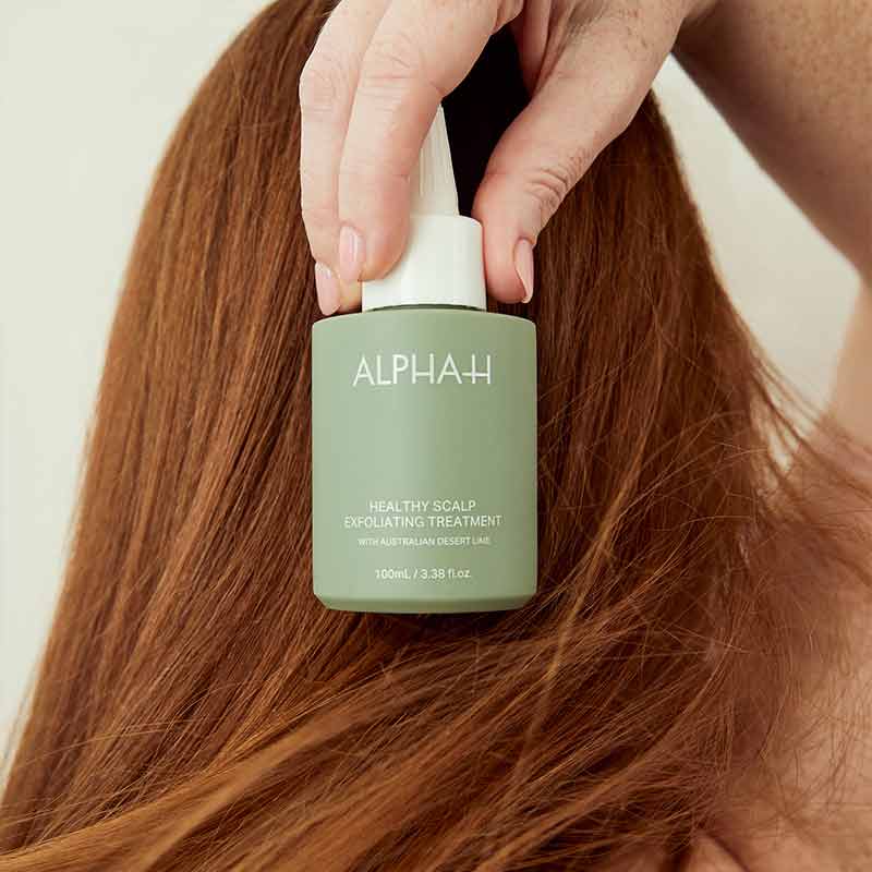 Alpha H Healthy Scalp Exfoliating Treatment with Australian Desert Lime - Gentle Scalp Scrub for Dandruff & Dry Scalp Relief - Perfect for Hair Care Routine & Scalp Detox