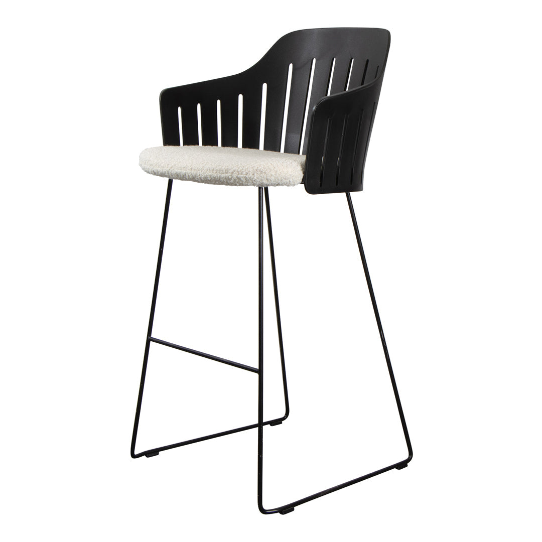 Choice Bar Chair with Sled Base & Comfortable Seat Cushion - Perfect for Kitchen Islands, Breakfast Nooks & Home Bars