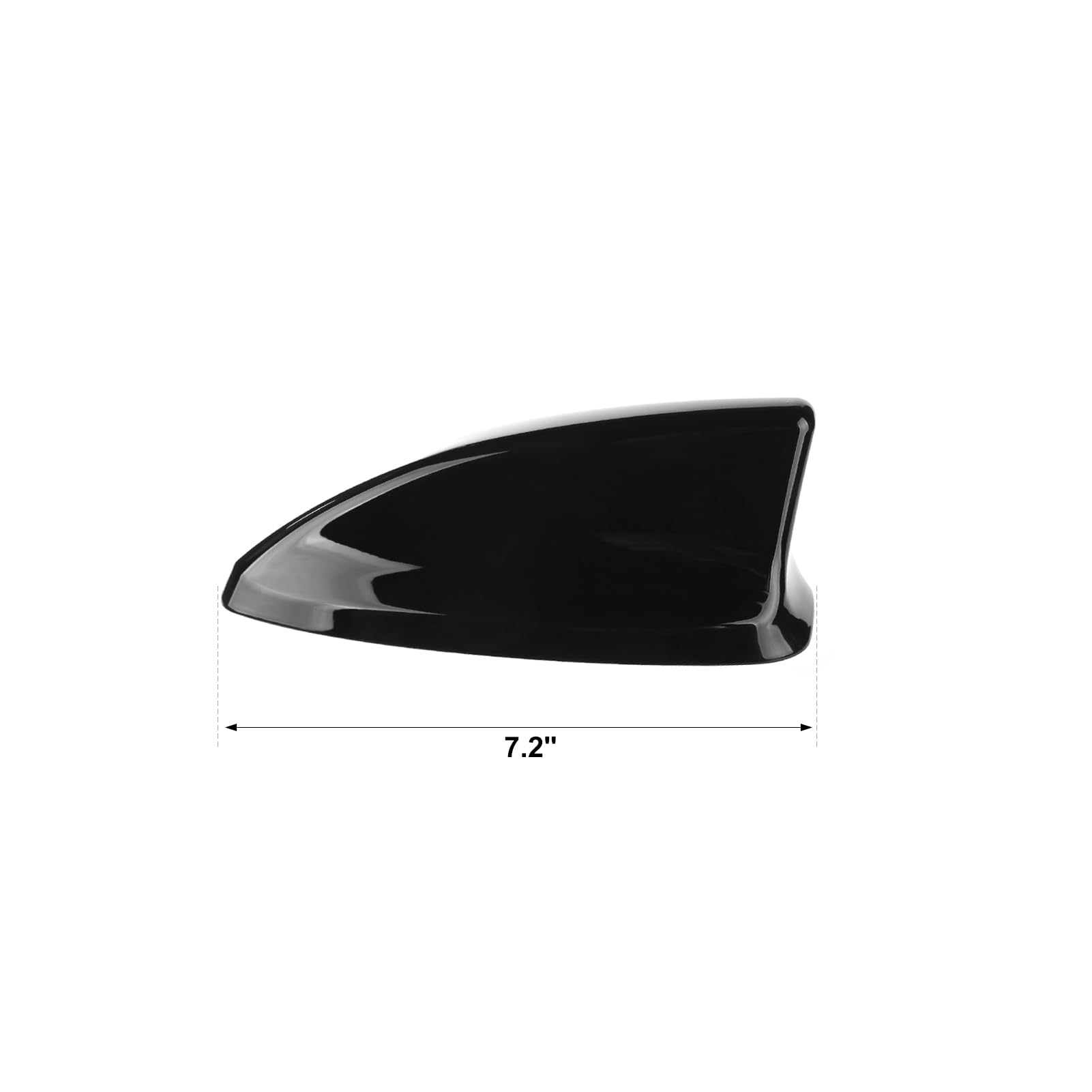 **Honda CRV HRV Accord 2023-2025 Shark Fin Antenna Cover - Glossy Black | Compatible Auto Roof Aerial Topper | Exterior Car Accessories & Decoration | Perfect for Weather Protection & Style Upgrade**