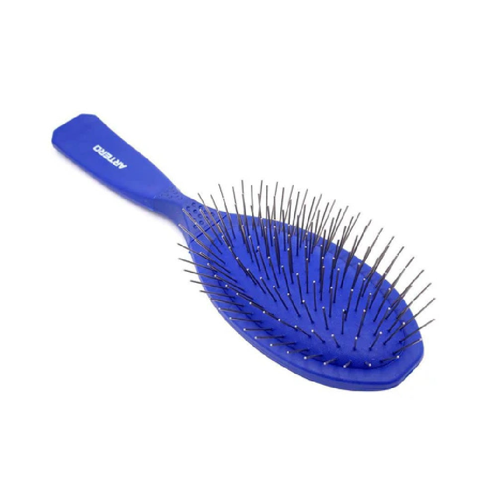 Long Metal Pin Dog Brush for Grooming & Detangling – Perfect for Long-Haired Breeds & Shedding Control at Home