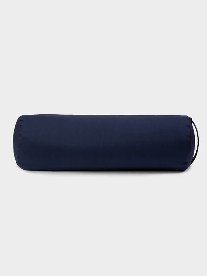 Organic Buckwheat Meditation Bolster Cushion for Yoga & Zen Relaxation - Eco-Friendly Support Pillow for Meditation, Yoga Studio, and Home Decor