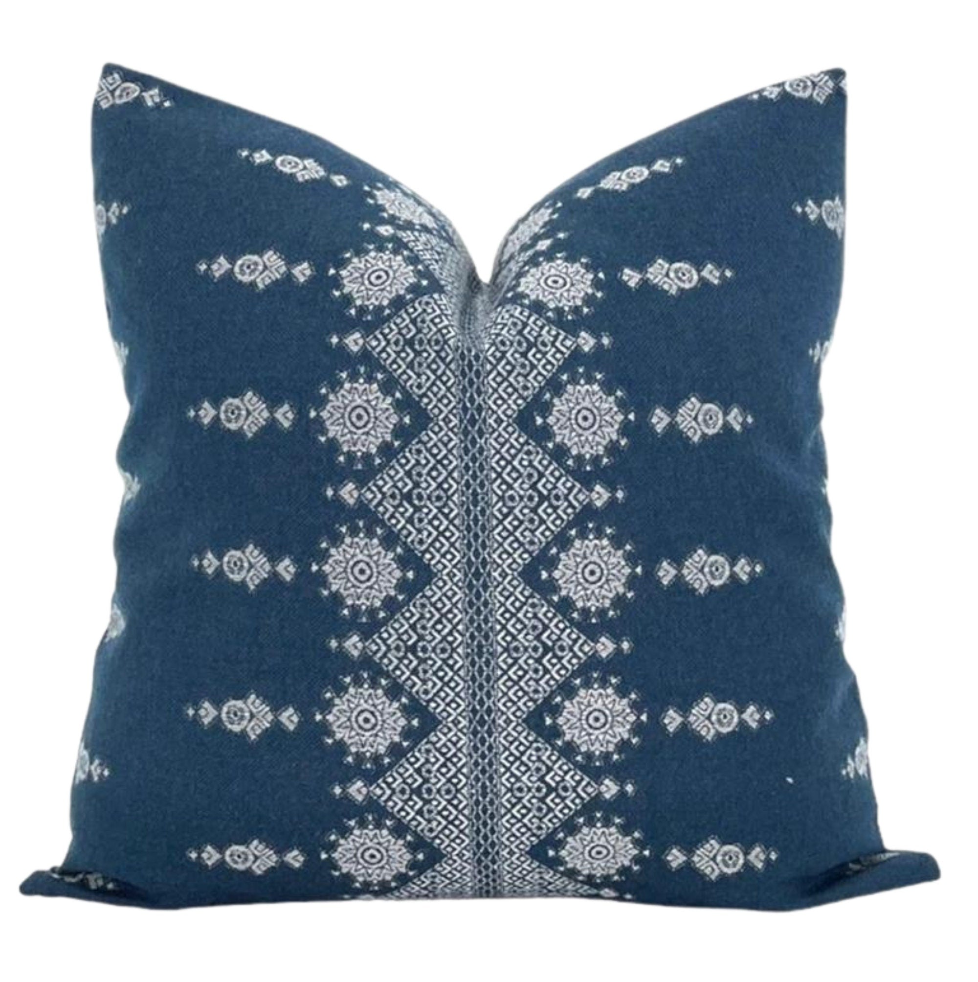 Peter Dunham OUTDOOR Carmania in Indigo - Premium Outdoor Fabric for Patio Furniture & Cushions - Perfect for Garden, Poolside & Backyard Decor