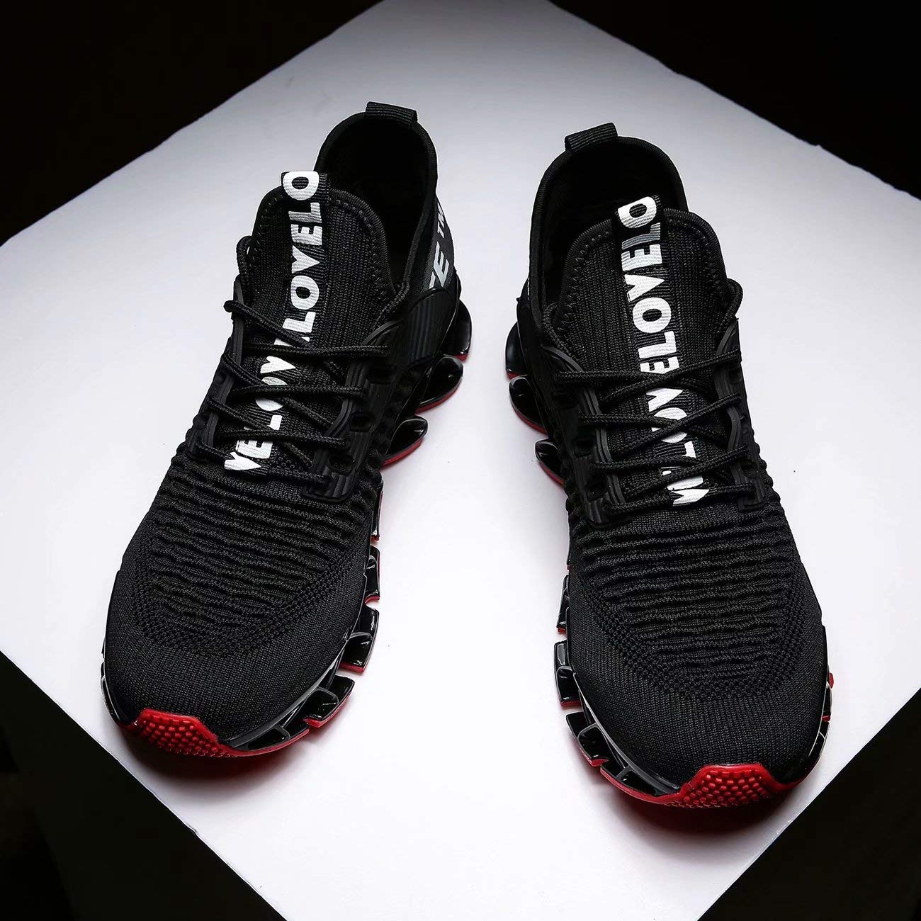 Vooncosir Men's Breathable Mesh Running Shoes - Lightweight Non-Slip Athletic Sneakers for Walking, Jogging & Gym Workouts | Comfortable Casual Shoes for Daily Wear & Outdoor Activities