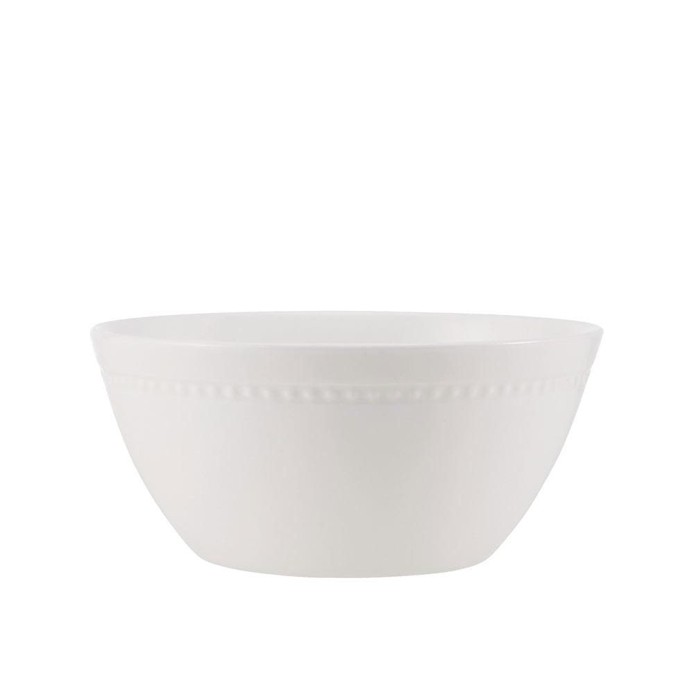 Loria 16-Piece Dinnerware Set with Pasta Bowls - Service for 4 People | Elegant Tableware for Family Dinners & Entertaining Guests