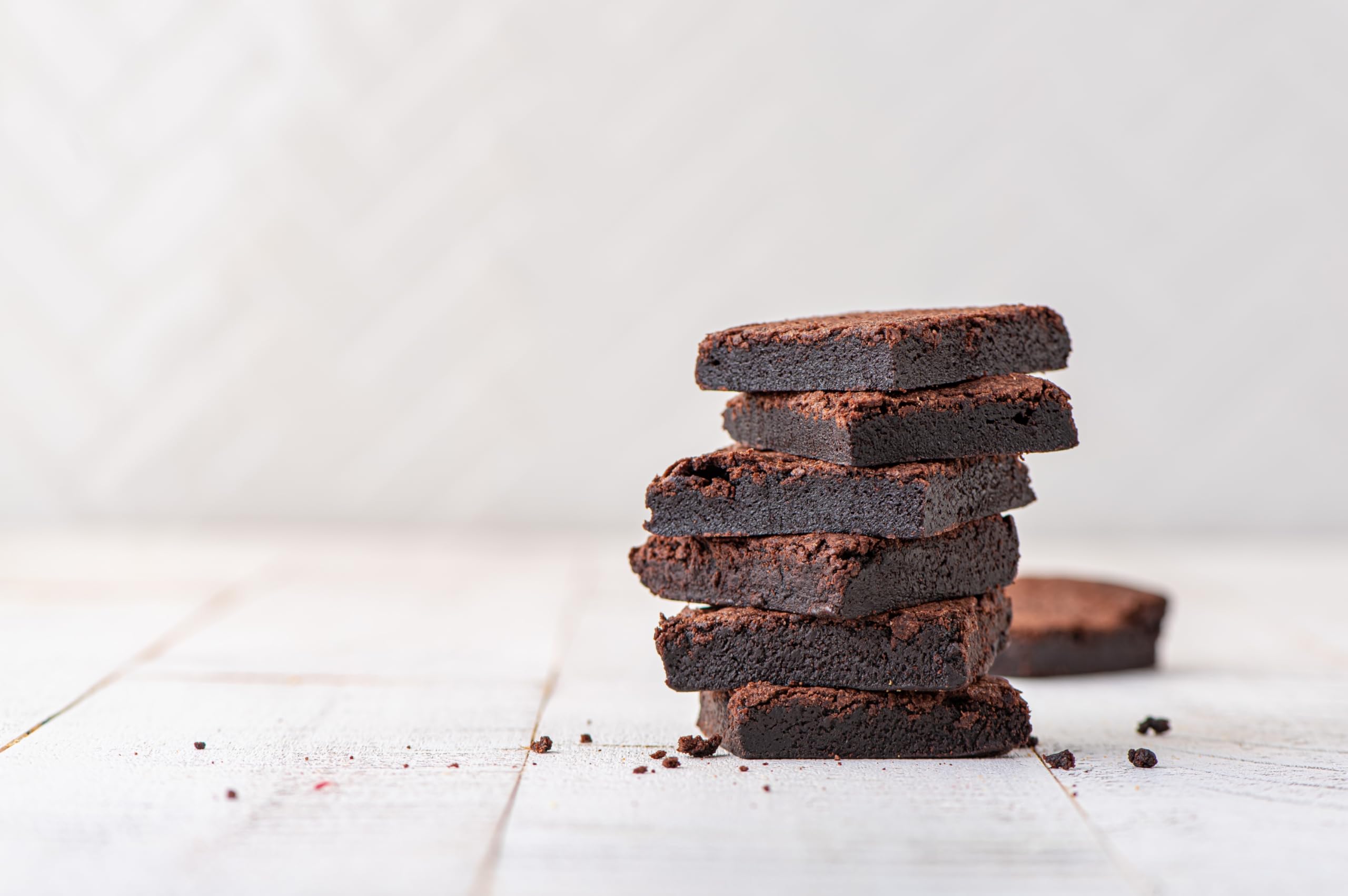 Gluten Free Chocolate Fudge Brownies - Individually Wrapped, 12 Pack - Perfect for Parties, Gifts & Healthy Snacking
