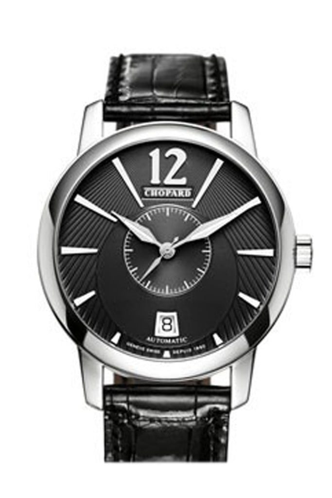 Chopard L.U.C. Classic Twin Automatic Black Dial Men's Watch 161880-1001 | Luxury Swiss Timepiece for Business & Formal Occasions