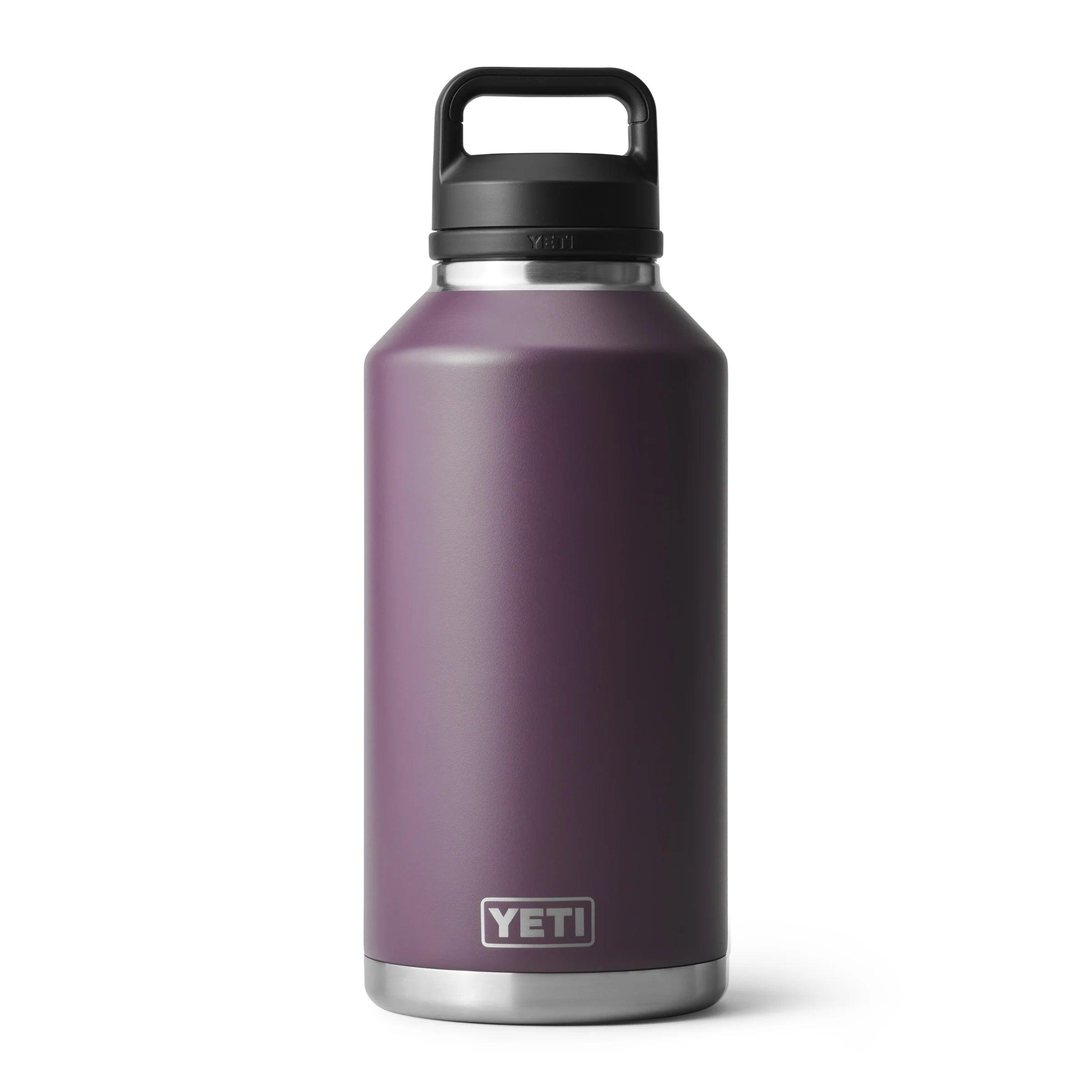 64 oz Rambler Water Bottle with Chug Cap - Insulated Stainless Steel Vacuum Flask for Hiking, Camping & Gym - Leakproof & BPA Free