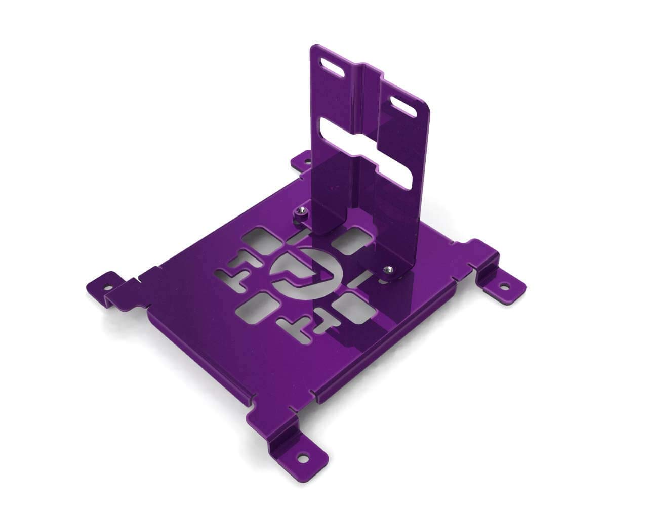 PrimoChill SX CTR Spider Mount Bracket Kit - 140mm Series - Candy Purple | PC Water Cooling Accessory | Perfect for Custom Liquid Cooling Builds & PC Modding