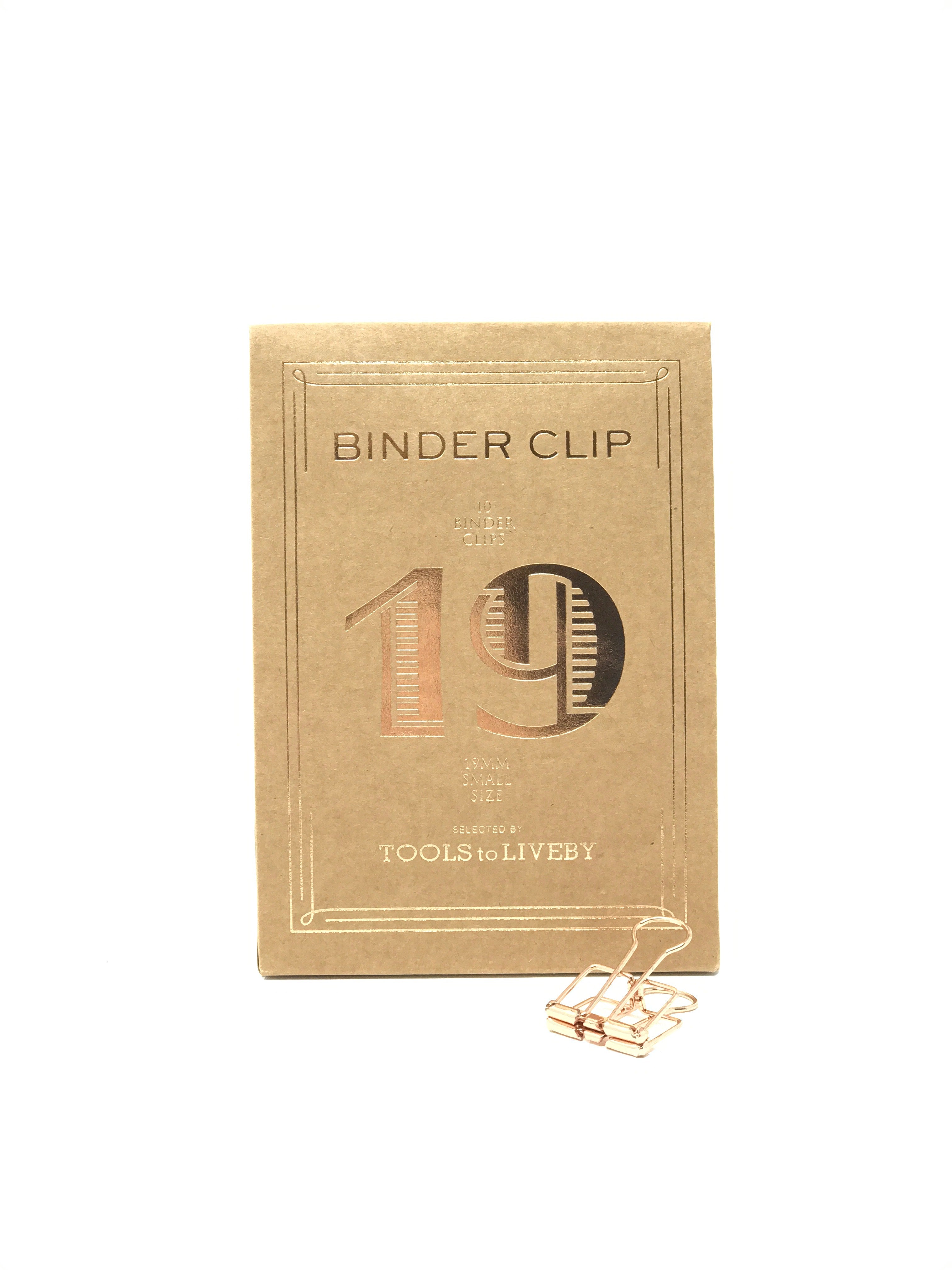 19mm Binder Clips - Small Metal Paper Clips for Office, School & Home Organization | Perfect for Documents, Notes & DIY Projects