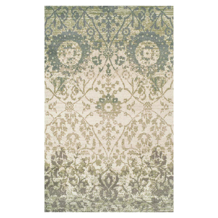 Pendleton Traditional Floral Indoor Area Rug & Runner Rug - Soft Non-Slip Living Room, Bedroom, Hallway Carpet for Home Decor