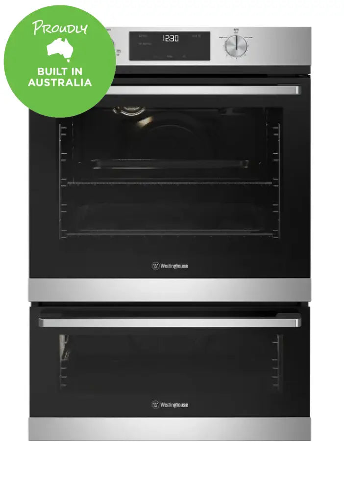Westinghouse WVG6565SD 60cm Stainless Steel Multi-Function Gas Oven with Separate Grill - Perfect for Baking, Roasting & Grilling in Modern Kitchens