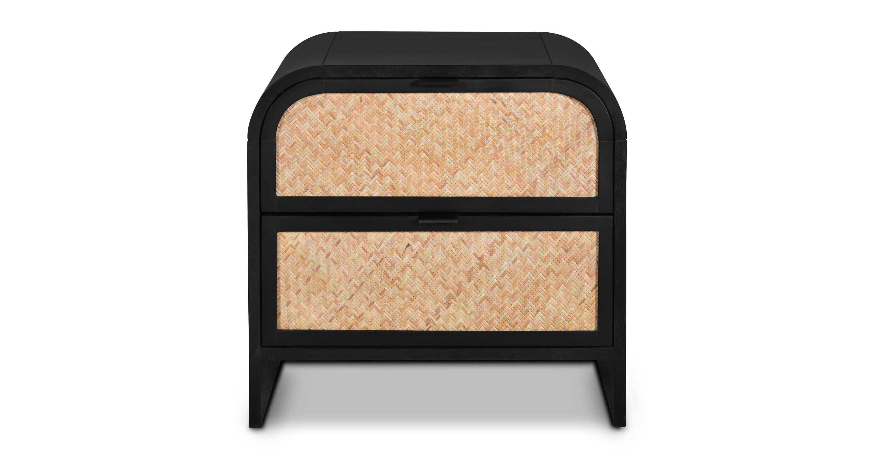 Modern Seville Nightstand with USB Ports - Stylish Bedside Table for Bedroom, Living Room & Guest Room - Compact Storage with Drawer & Shelf - Perfect for Small Spaces & Apartments