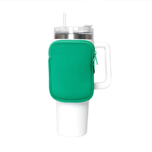 Neoprene Water Bottle Holder for Stanley Quencher 40oz & 20oz - Insulated Sleeve for Adventure, Hiking, Gym & Outdoor Activities