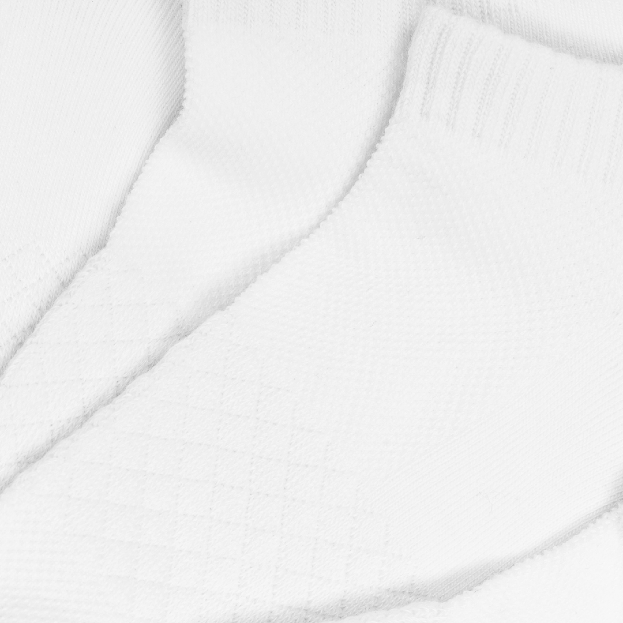 Kizik Comfortable Ankle Socks for Men & Women - Breathable White Athletic Socks for Running, Walking & Everyday Wear